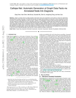 Calliope-Net: Automatic Generation of Graph Data Facts via Annotated
  Node-link Diagrams