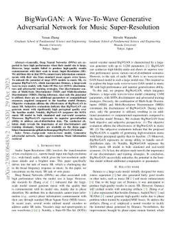 BigWavGAN: A Wave-To-Wave Generative Adversarial Network for Music
  Super-Resolution