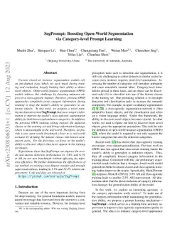 SegPrompt: Boosting Open-world Segmentation via Category-level Prompt
  Learning
