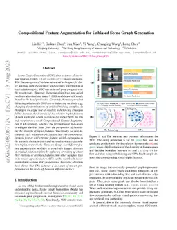 Compositional Feature Augmentation for Unbiased Scene Graph Generation