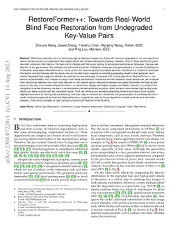 RestoreFormer++: Towards Real-World Blind Face Restoration from
  Undegraded Key-Value Pairs