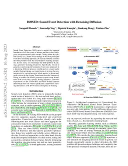 DiffSED: Sound Event Detection with Denoising Diffusion