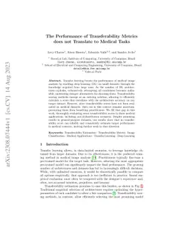 The Performance of Transferability Metrics does not Translate to Medical
  Tasks