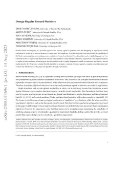 Omega-Regular Reward Machines