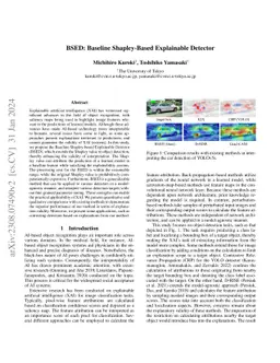BSED: Baseline Shapley-Based Explainable Detector