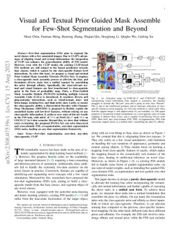 Visual and Textual Prior Guided Mask Assemble for Few-Shot Segmentation
  and Beyond