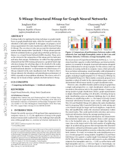 S-Mixup: Structural Mixup for Graph Neural Networks
