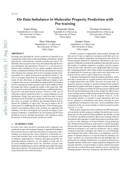 On Data Imbalance in Molecular Property Prediction with Pre-training