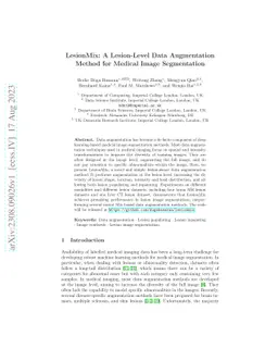 LesionMix: A Lesion-Level Data Augmentation Method for Medical Image
  Segmentation