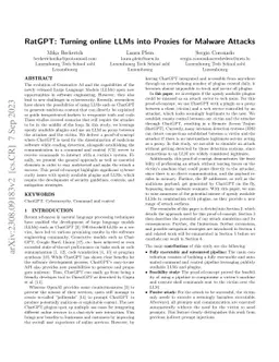 RatGPT: Turning online LLMs into Proxies for Malware Attacks