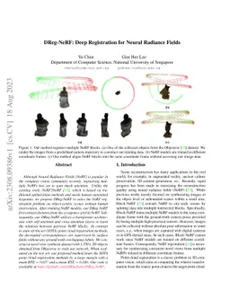 DReg-NeRF: Deep Registration for Neural Radiance Fields