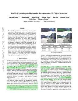 Far3D: Expanding the Horizon for Surround-view 3D Object Detection