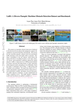 LaRS: A Diverse Panoptic Maritime Obstacle Detection Dataset and
  Benchmark