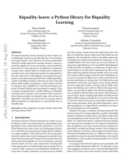 biquality-learn: a Python library for Biquality Learning