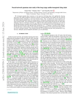 Neural-network quantum state study of the long-range antiferromagnetic
  Ising chain