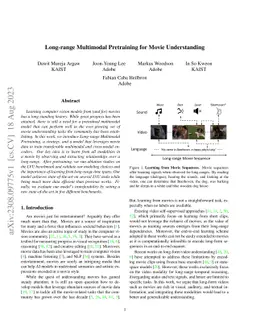 Long-range Multimodal Pretraining for Movie Understanding