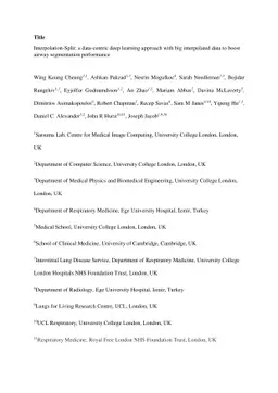 A data-centric deep learning approach to airway segmentation