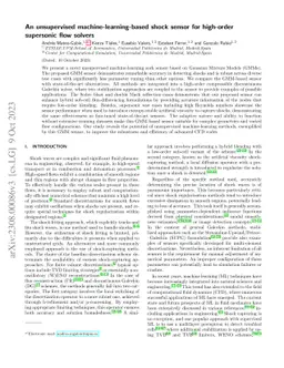 An unsupervised machine-learning-based shock sensor for high-order
  supersonic flow solvers