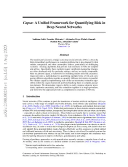 Capsa: A Unified Framework for Quantifying Risk in Deep Neural Networks
