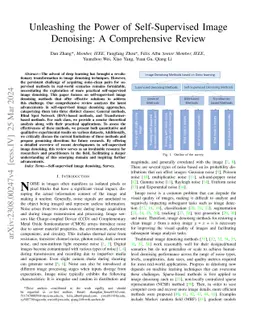 Unleashing the Power of Self-Supervised Image Denoising: A Comprehensive
  Review
