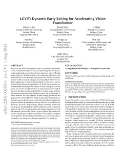 LGViT: Dynamic Early Exiting for Accelerating Vision Transformer