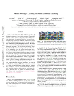 Online Prototype Learning for Online Continual Learning
