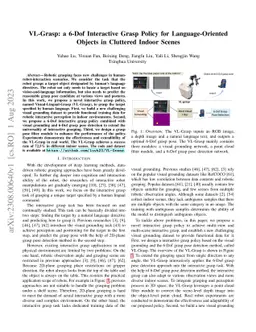VL-Grasp: a 6-Dof Interactive Grasp Policy for Language-Oriented Objects
  in Cluttered Indoor Scenes