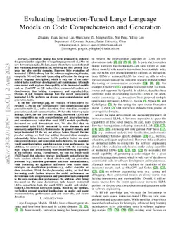 Evaluating Instruction-Tuned Large Language Models on Code Comprehension
  and Generation