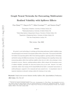Graph Neural Networks for Forecasting Multivariate Realized Volatility
  with Spillover Effects