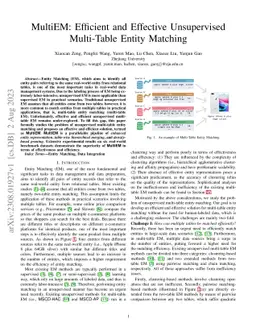MultiEM: Efficient and Effective Unsupervised Multi-Table Entity
  Matching