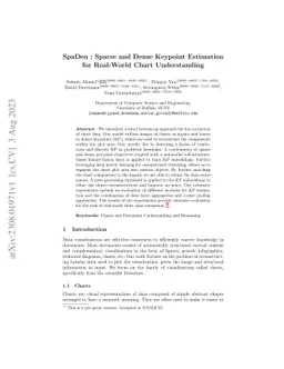 SpaDen : Sparse and Dense Keypoint Estimation for Real-World Chart
  Understanding