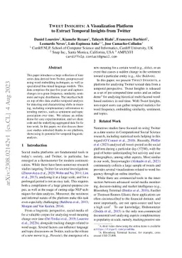 Tweet Insights: A Visualization Platform to Extract Temporal Insights
  from Twitter