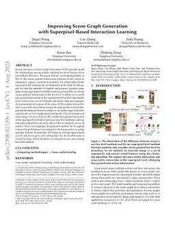Improving Scene Graph Generation with Superpixel-Based Interaction
  Learning