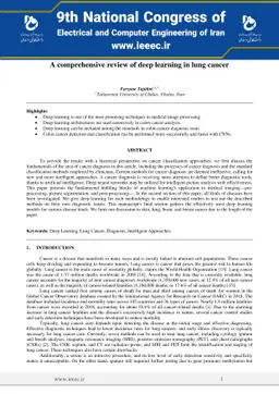 A comprehensive review of deep learning in lung cancer