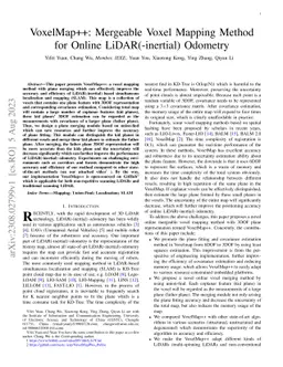 VoxelMap++: Mergeable Voxel Mapping Method for Online LiDAR(-inertial)
  Odometry