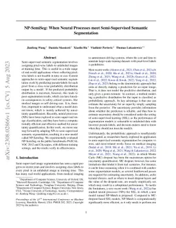 NP-SemiSeg: When Neural Processes meet Semi-Supervised Semantic
  Segmentation
