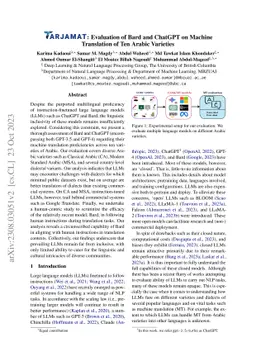 TARJAMAT: Evaluation of Bard and ChatGPT on Machine Translation of Ten
  Arabic Varieties