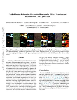 FeatEnHancer: Enhancing Hierarchical Features for Object Detection and
  Beyond Under Low-Light Vision