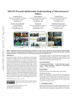 MM-AU:Towards Multimodal Understanding of Advertisement Videos