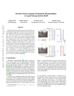 Towards Vision-Language Mechanistic Interpretability: A Causal Tracing
  Tool for BLIP