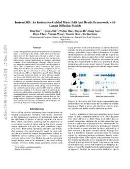 InstructME: An Instruction Guided Music Edit And Remix Framework with
  Latent Diffusion Models