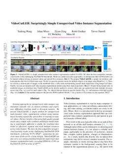 VideoCutLER: Surprisingly Simple Unsupervised Video Instance
  Segmentation