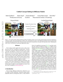 Unified Concept Editing in Diffusion Models