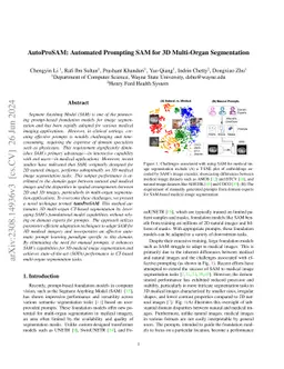 AutoProSAM: Automated Prompting SAM for 3D Multi-Organ Segmentation