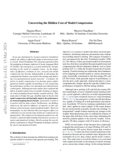 Uncovering the Hidden Cost of Model Compression