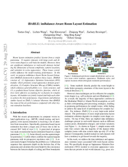 iBARLE: imBalance-Aware Room Layout Estimation