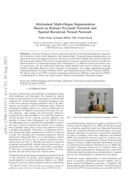 Abdominal Multi-Organ Segmentation Based on Feature Pyramid Network and
  Spatial Recurrent Neural Network