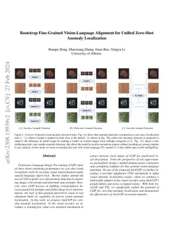 Bootstrap Fine-Grained Vision-Language Alignment for Unified Zero-Shot
  Anomaly Localization