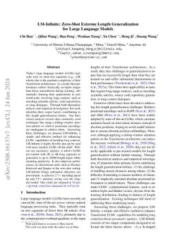 LM-Infinite: Zero-Shot Extreme Length Generalization for Large Language
  Models