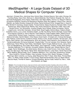 MedShapeNet -- A Large-Scale Dataset of 3D Medical Shapes for Computer
  Vision